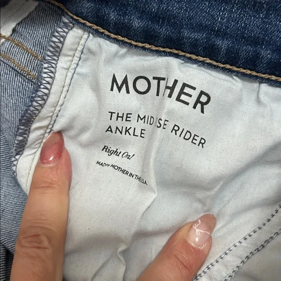 MOTHER Blue Women's Jeans - Picture 9 of 11